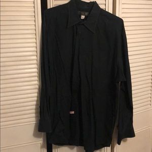 Banana republic men’s black button down